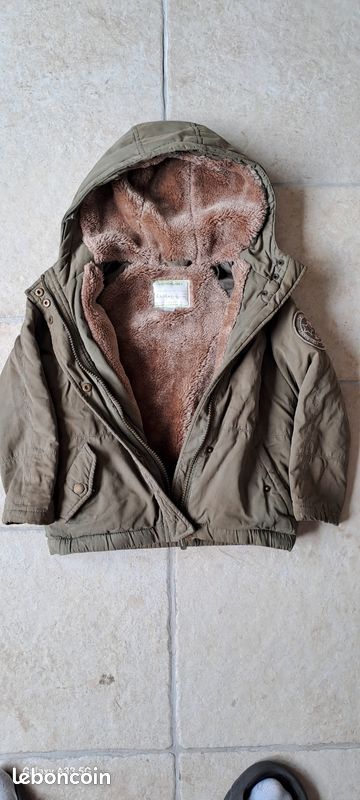 Manteau kaki verbaudet (image 3)