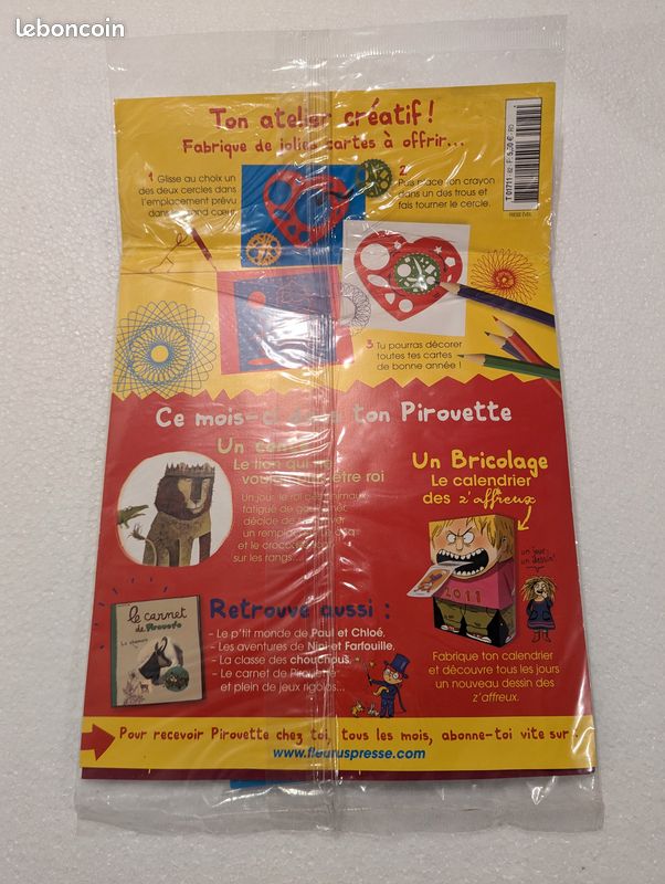 Magazine NEUF (sous blister) : Pirouette n° 82 [Janvier 2011] (image 2)