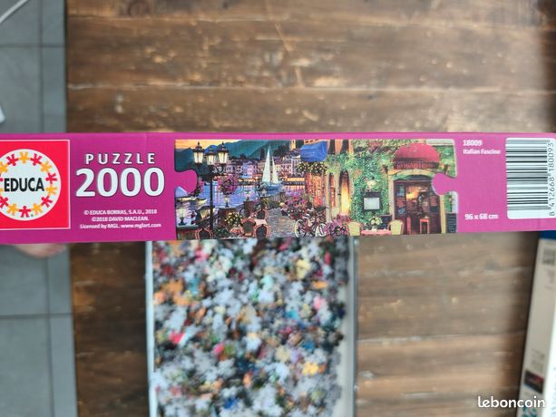 Educa 2000 Parça İtalian Fascino Puzzle - Educa - EDU18009