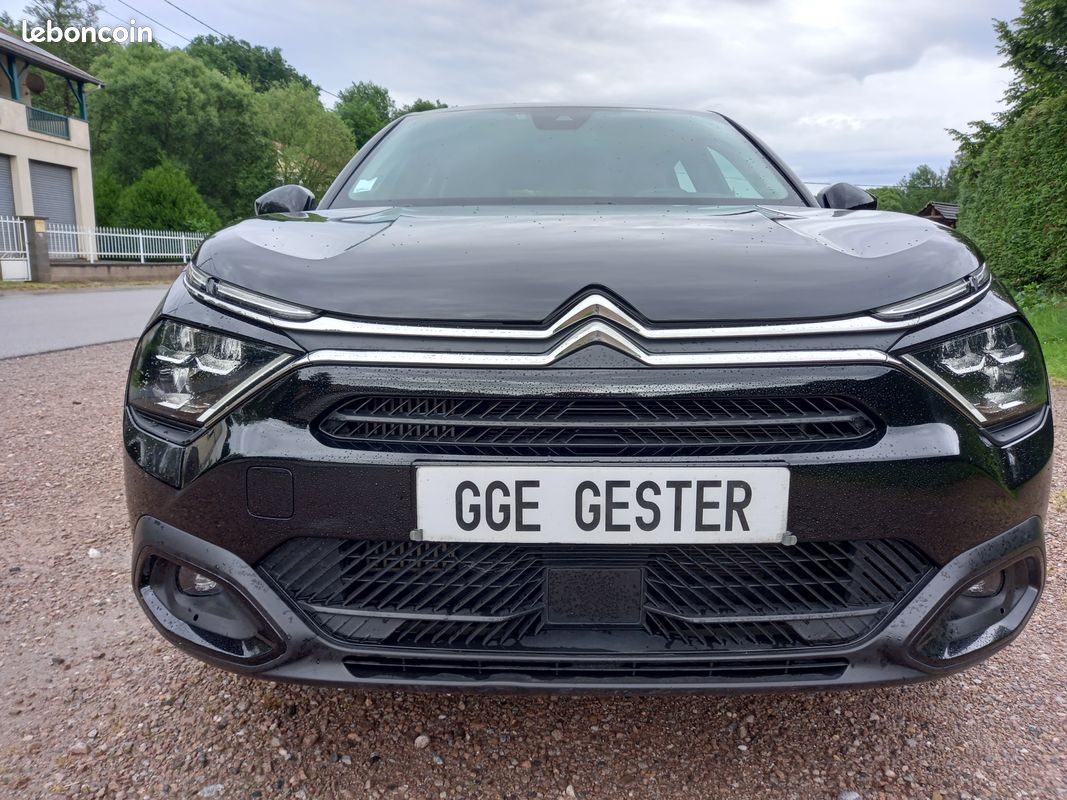 Citroen c4 societe 1.5 bluehdi 130 eat8 feel nav business noir gps 2 places 59859 kms garantie 12 mois partout en france (image 2)