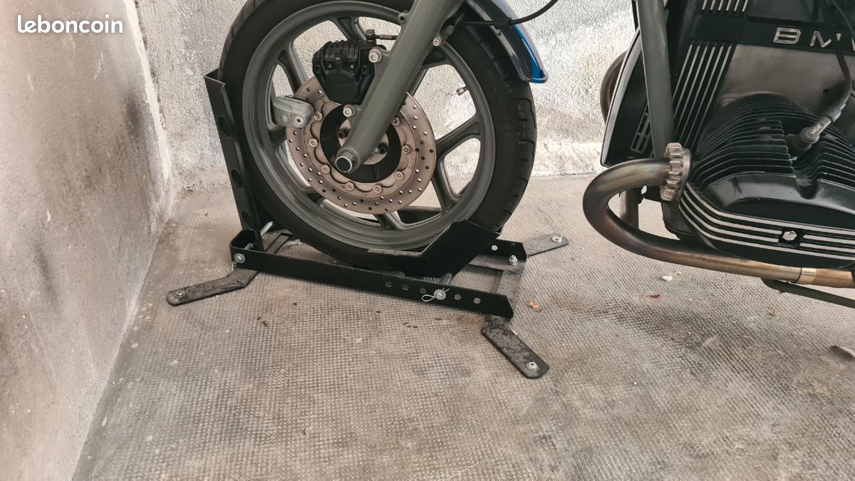 BMW R80RT monobras cardan rénovée personnalisée scrambler café racer - Motos