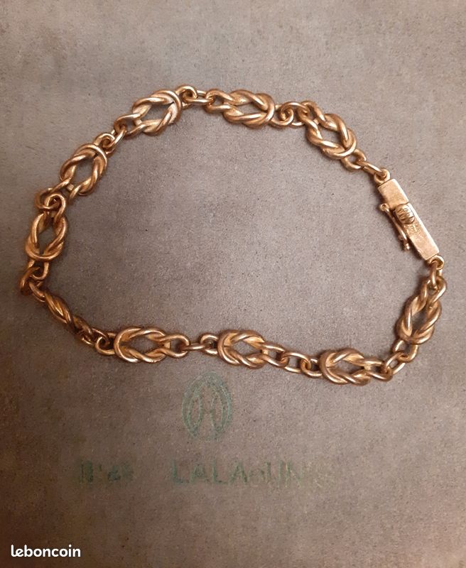 Bracelet Lalaounis, les nœuds en or jaune (image 2)