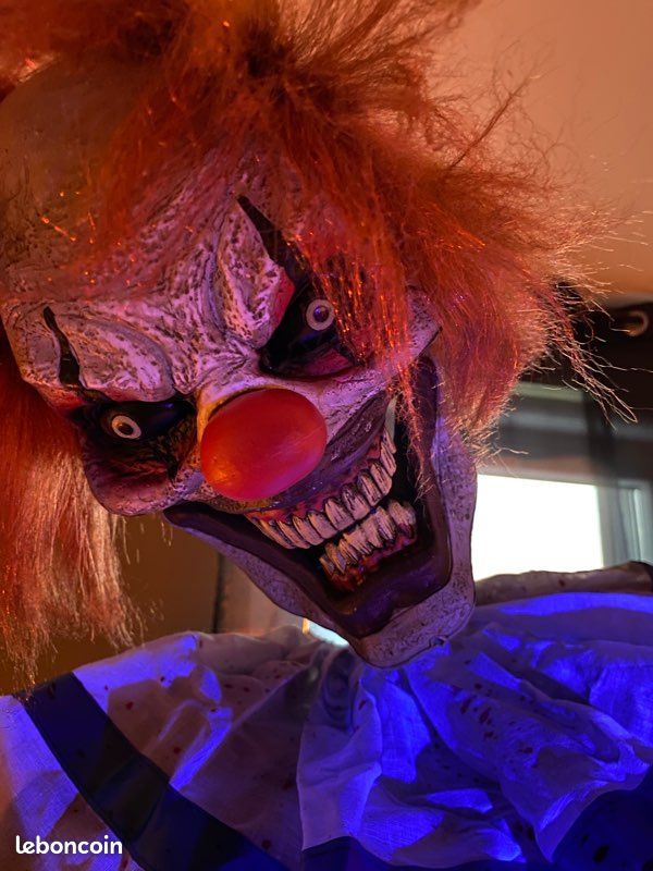 Clown Animatronic Halloween Lumineux et sonore 🤡 (image 3)