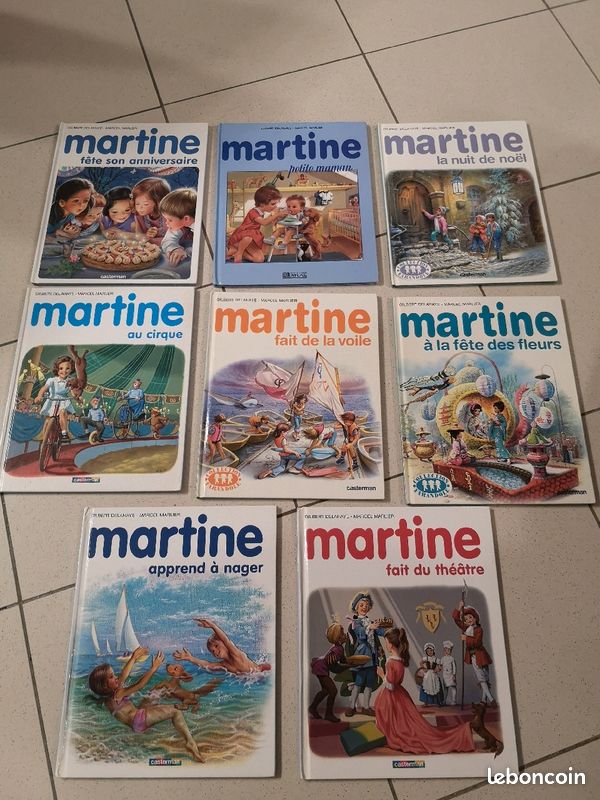 Livre Martine 2 euros l'unité ou 12 euros le lot (image 1)