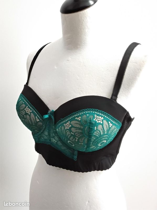 INTIME Lingerie Soutien-gorge bicolore Taille 100 C (FR) 85 C EUR