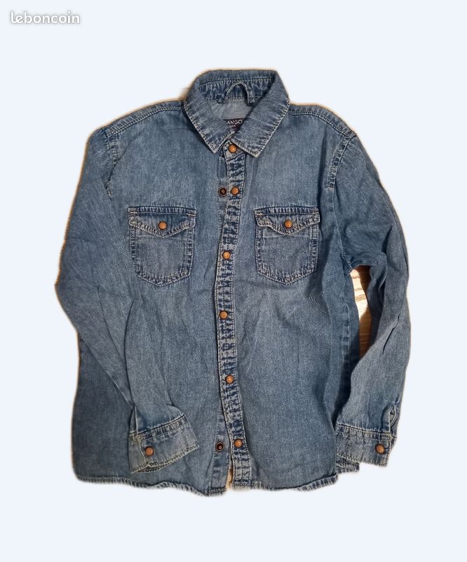 Chemise en jean mango taille 5 ans (image 1)