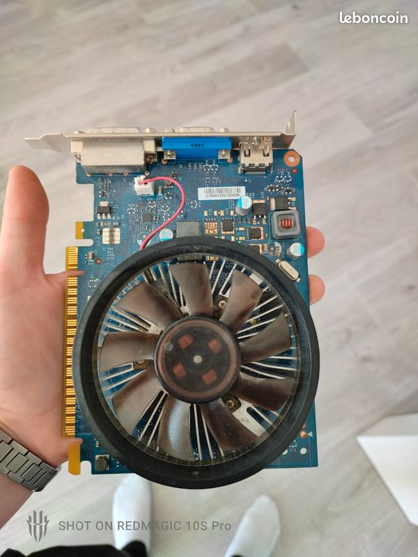 Cartes graphiques GTX750ti 2G DDR5 128B IT PCI Express 2.0 pour jeux