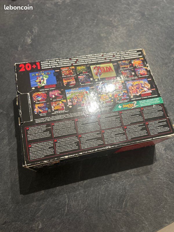 🎮 Super Nintendo Classic Mini – 21 jeux préinstallés – Très bon état (image 2)