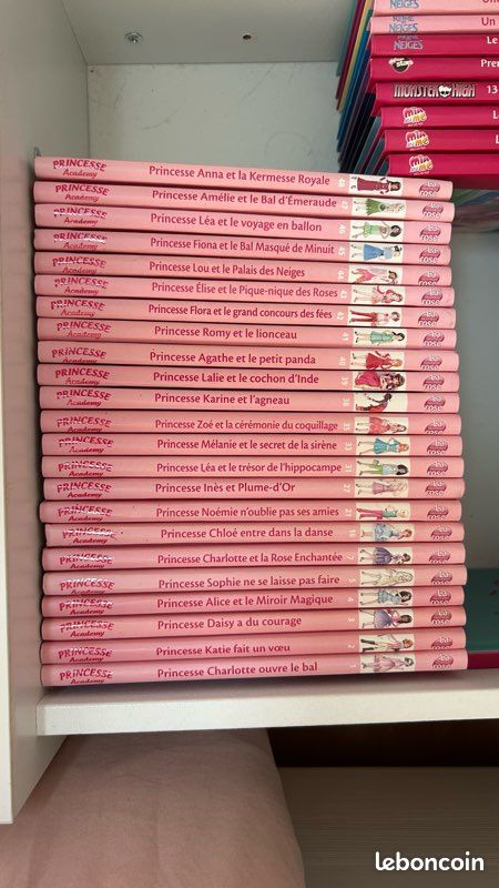 Lot livres Princesse Academy – 20 tomes – très bon état (image 1)