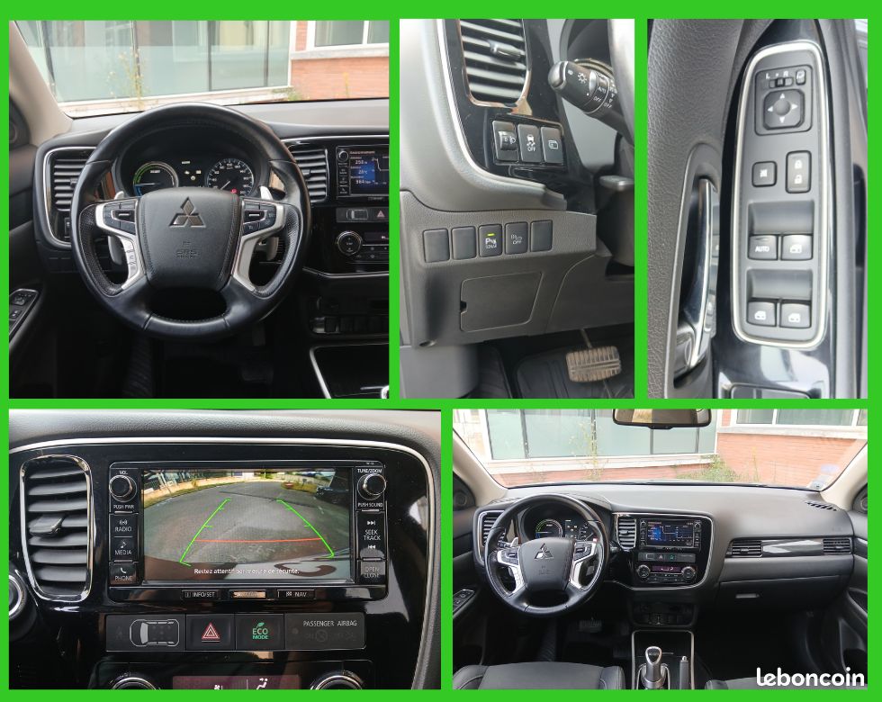 MITSUBISHI OUTLANDER 2.0l HYBRID RECHARGEABLE ESSENCE 200 PHEV – 4WD - Boite AUTO – 11/2016 – 109 044 km – VO 444 (image 6)