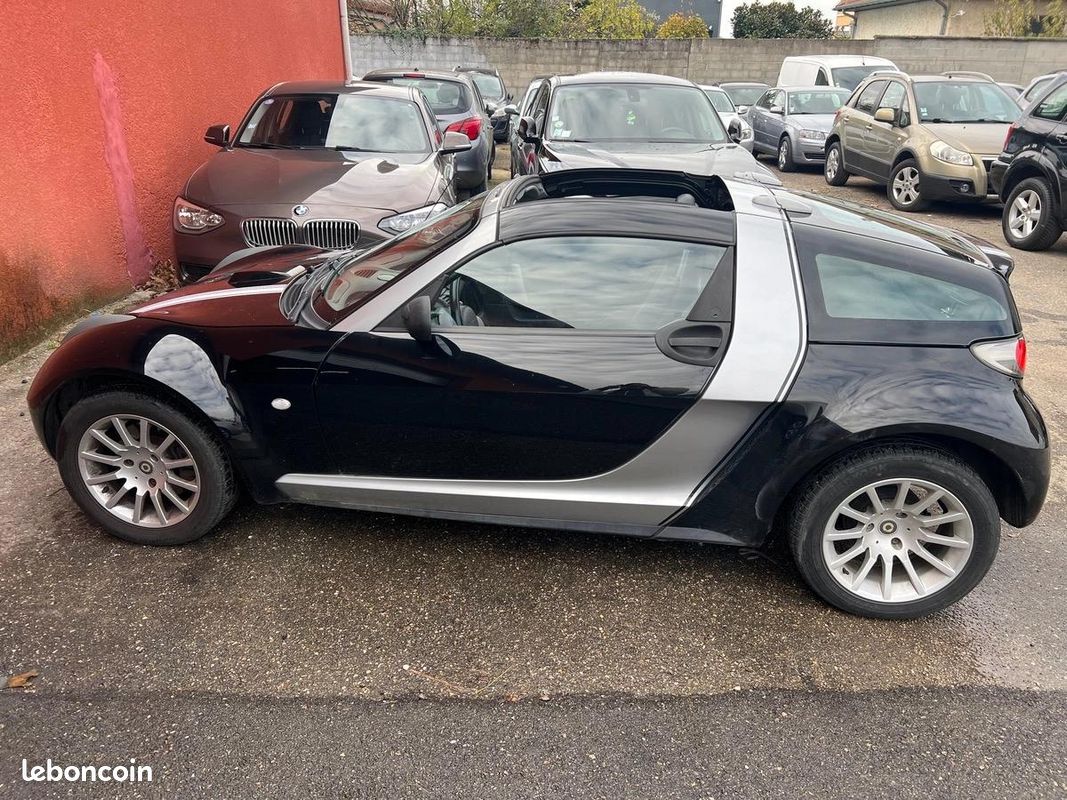 Smart Roadster 0.7 i 82 ch Cabriolet 69500km suivi régulier + mécanisme capote neuf (image 6)