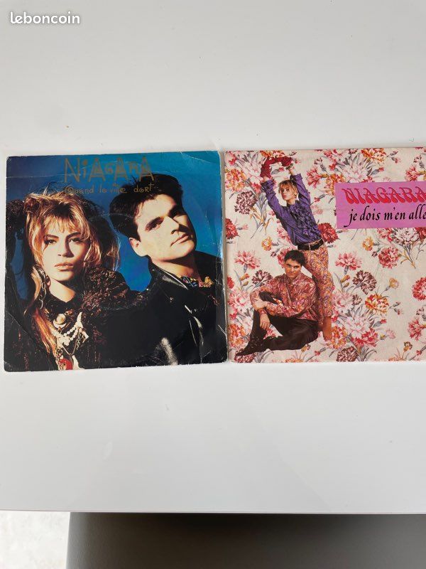 2 vinyles 45 tours (Niagara) (image 1)