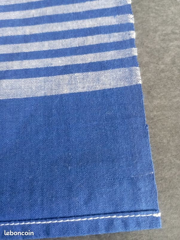 12 serviettes de table avec monogramme de couleur (image 2)