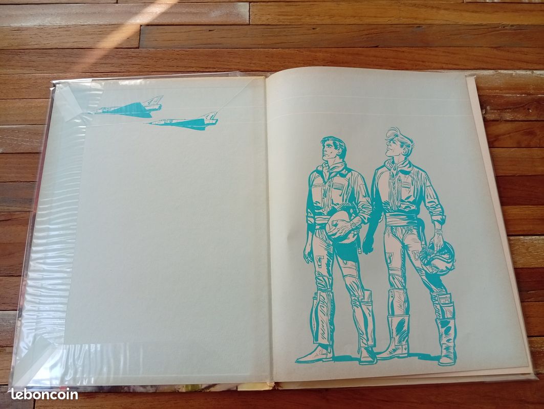 BD Tanguy et Laverdure EO 1969 menace sur Mururoa (image 3)