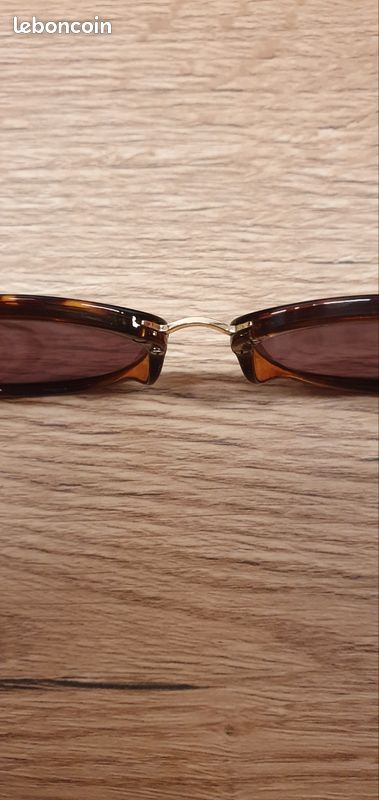 Lunettes De Vue Rétro Hally & Son - Monture écailles Marron Et Doré, Taille 52, Neuf Avec étiquettes