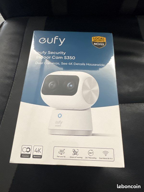 Caméra intérieur Eufy s350 neuve (image 1)