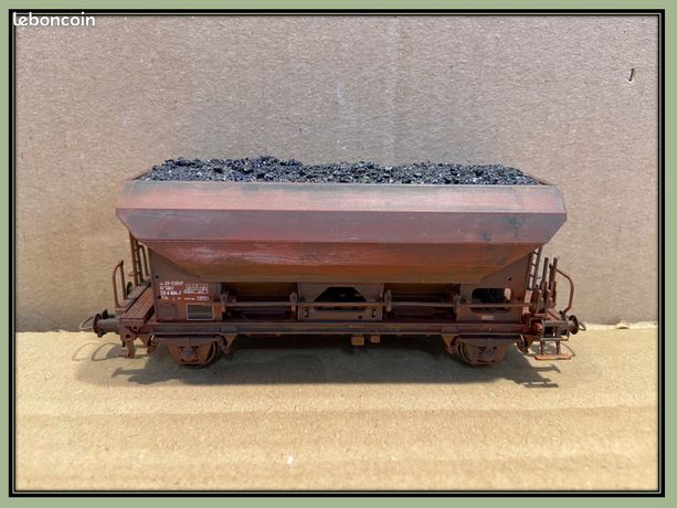 Coffret 3 wagons trémie à essieux Tds, Transcéréales, SNCF