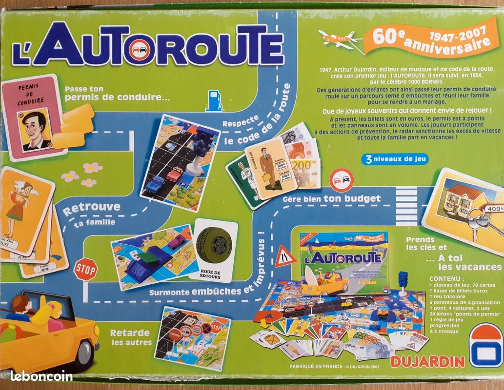 Jeu ancien Spiel antik Auto Zug (Gebraucht) in St-Cierges für CHF 14