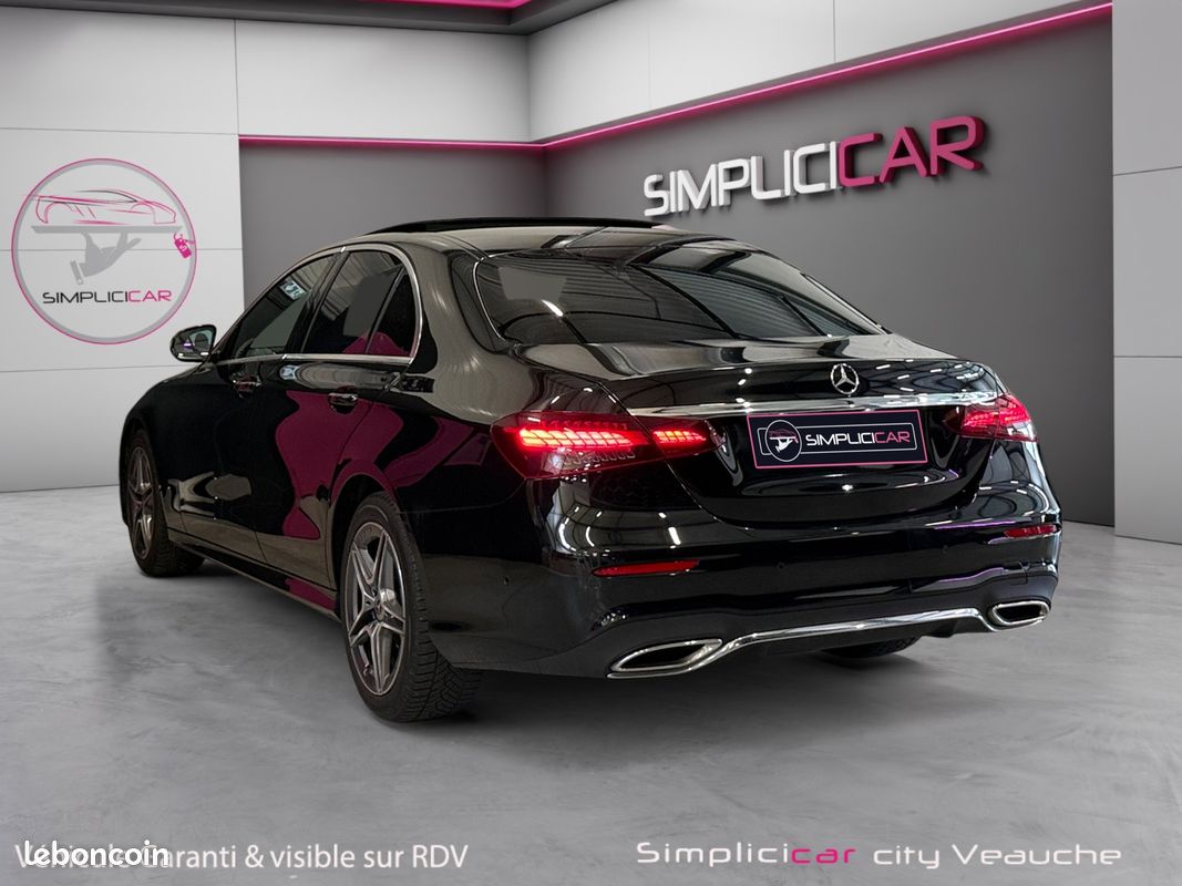 Mercedes Classe E 220D 194 AMG LINE - Toit Ouvrant - Caméra - CarPlay - Sièges Chauffants (image 6)