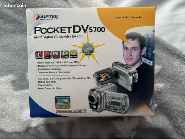 Camescope numerique Agfaphoto pour une qualité d'image parfaite
