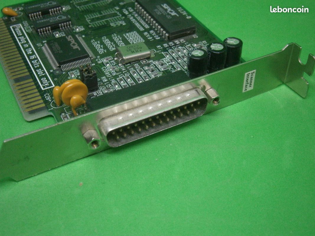 Sasfépu Carte interface scanner SCSI sur port ISA #5 (image 2)