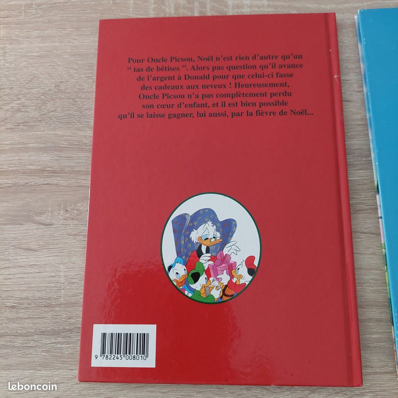 LOT DE 4 LIVRES DISNEY : Aventures à Disneyland Paris, Le Noël d’Oncle Picsou, La surprise de Noël et Trois neveux très malins (image 13)