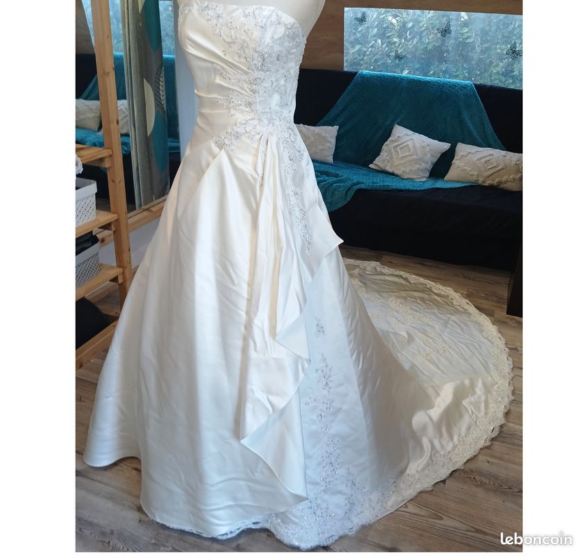 Robe de mariée taille 34/36 (image 1)