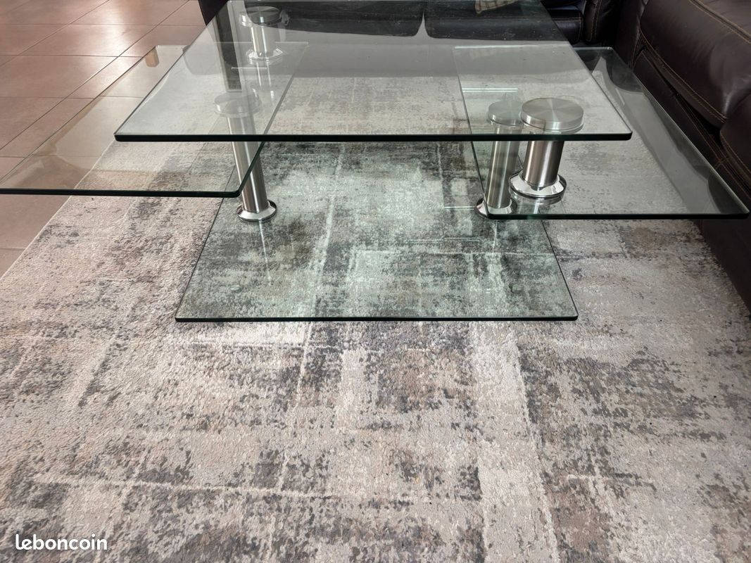 Table basse en verre modulable (image 11)