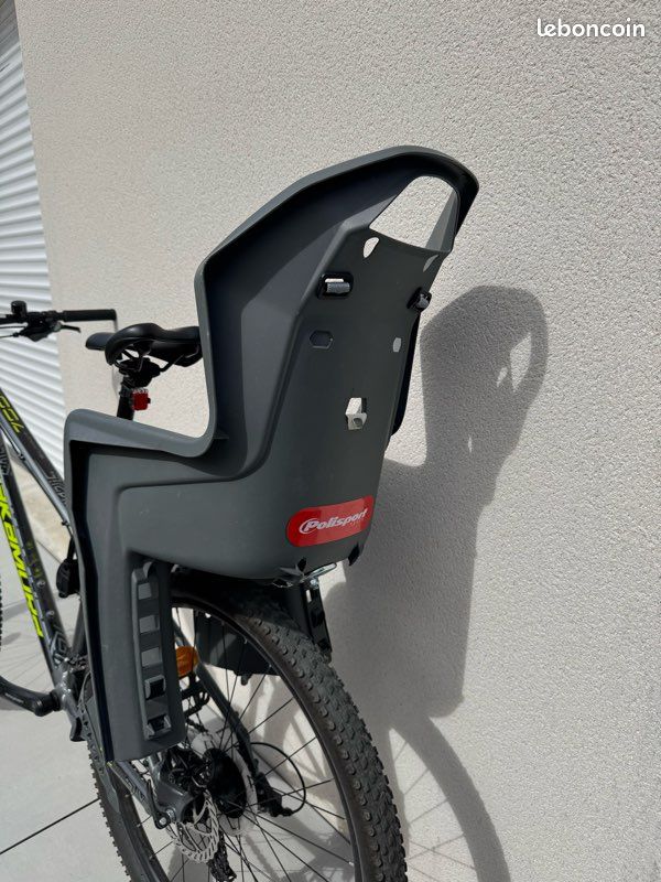 Siège Vélo Enfant Arrière – Sécurité, Confort, Jusqu'à 50 Kg, Neuf