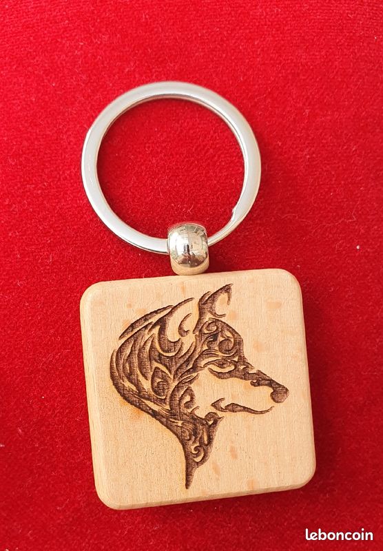 Porte-clés en bois (image 10)