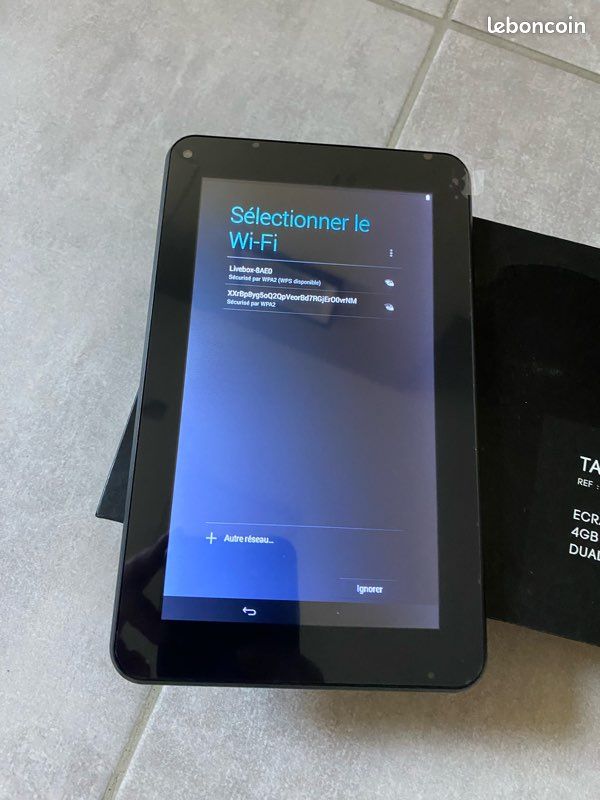 Tablette 7 pouces Continental Edison 4 Go avec boîte d'origine (image 3)