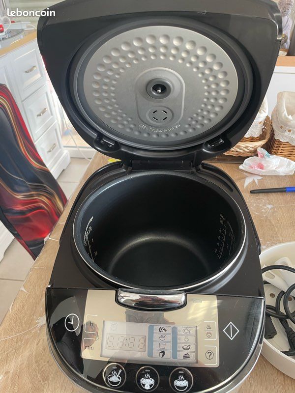 Russell Hobbs Mijoteur Electrique [8 en 1 Polyvalent] Good to Go (Rôtir, Cuisson lente, à vapeur, sous vide, ébullition, mijoter, cuiseur de riz, 6,5L, Economie d'énergie, Commande amovible) 28270-56