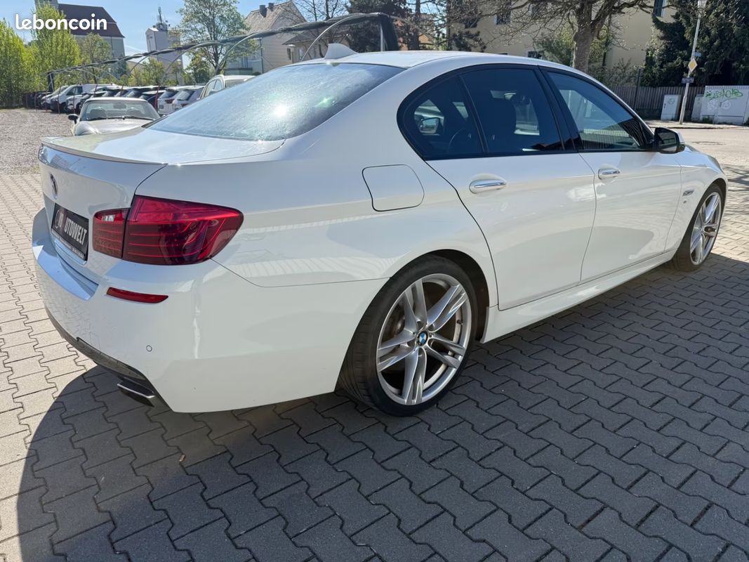 BMW 535i F10 3.0 306CH - 2ème Main - Historique D'Entretien Complet BMW - Boite Méca - Pack M - Pack Confort - Harman/Kardon - (image 4)