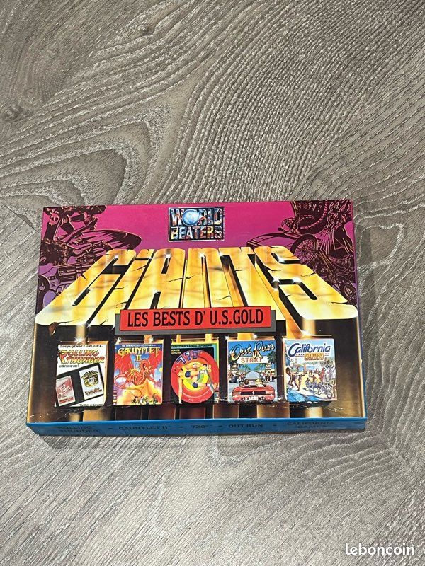 Jeu Amstrad CPC 464 - WORLD CUP CARNIVAL Par US Gold - Boîtier Complet