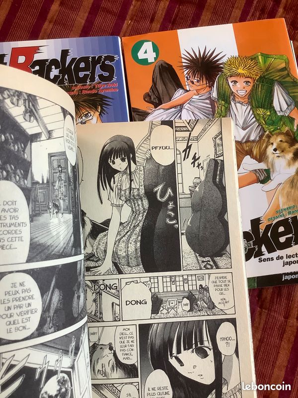 Lot de 5 Manga: Get Backers - Tomes 1 à 5 (image 6)