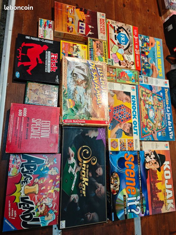 Lot De 90 Jeux De Société SCRIPTA Neufs Sous Cellophane - Destockage