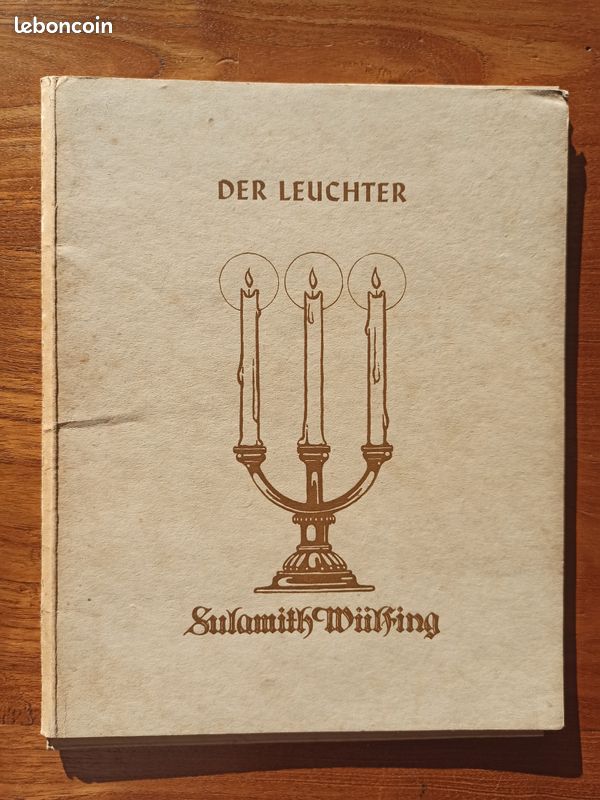 Coffret Der Leuchter, Sulamith Wülfing. 1936. Préface d’Otto Schulze-Elberfeld. Incomplet. Seulement 4 gravures. 1. Der engel. 2. Erkennen 3. Entfaltung. 4. Heimkehr des engels (image 1)