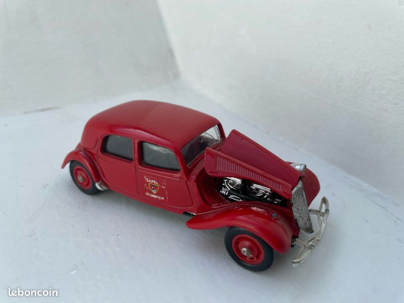 Miniature Voiture Citroën 15 Six Solido échelle 1/43 - Made In France - Occasion