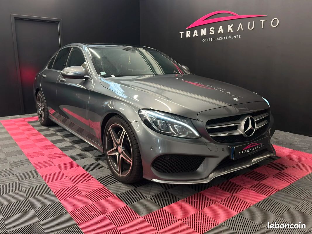 Mercedes CLASSE C220d Fascination Pack AMG - ORIGINE FRANCE - SUIVI COMPLET - RÉVISION À JOUR (image 6)