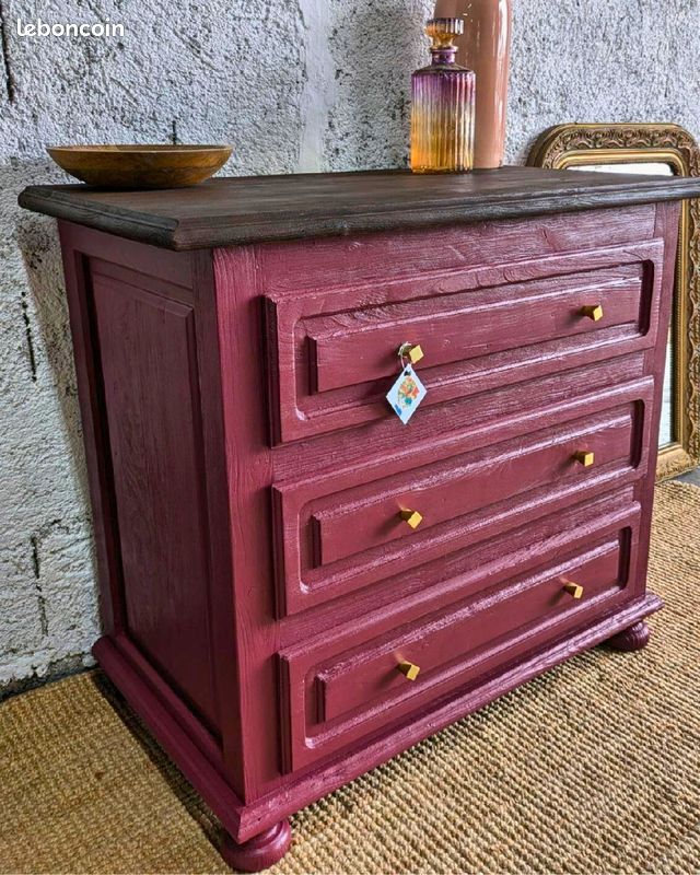 Commode en bois massif (image 2)