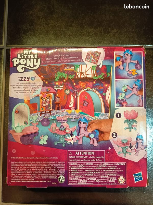 Figurine My Little Pony : Poney Sirène scintillant : Pinkie Pie - Jeux