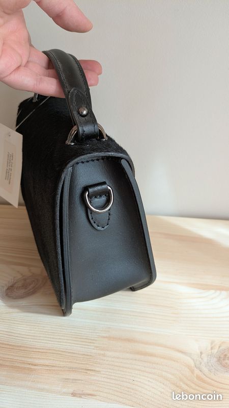 Sac à main en cuir italien neuf (image 8)