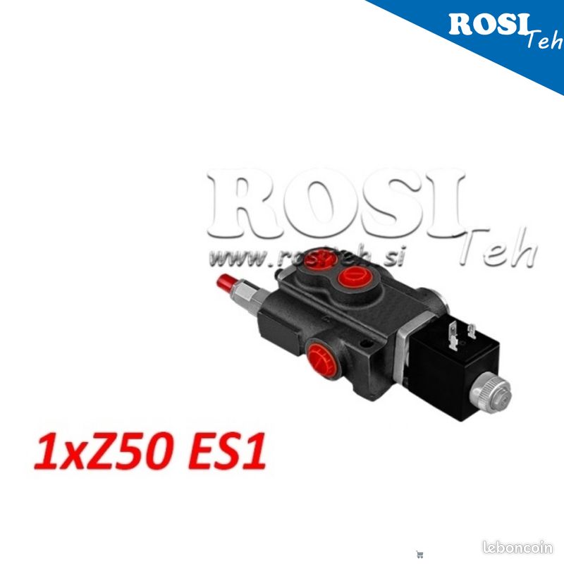Distributeur hydraulique électrique 12V/24V 50-80 L/min (Livraison) (image 4)