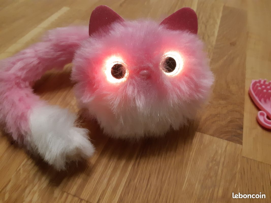 Pomsies chat rose Jeux Jouets