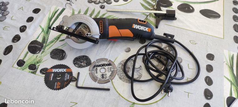 Cordless Circular Wx423 Worx 3-3/8 Inch VersaCut Circular Saw