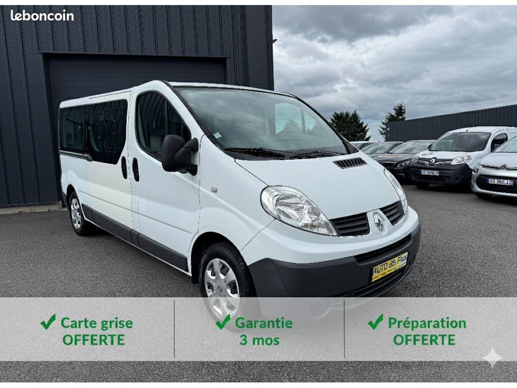 Renault Trafic LONG 2.0 DCI 90 L2H1 9places () Mini Bus (image 1)