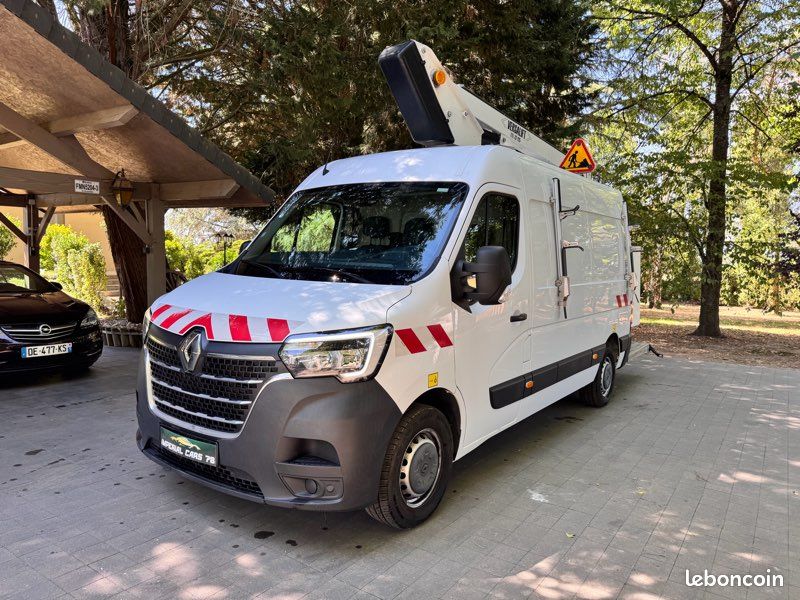 Renault Master nacelle f3500 l2h2 blue dci 145 versalift etl-32-125 fourgon traction 2020