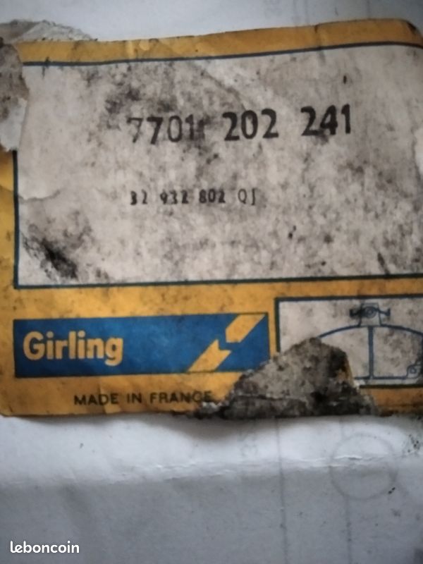 Plaquettes de frein (Super5/Express) NEUVES (image 3)