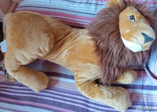 Peluche lion IKEA DJUNGELSKOG – Neuve – 70 cm – Très douce, dès 18 mois (image 1)