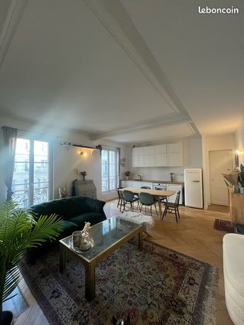 2 pièces lumineux et calme – 52 m² – Paris 10e – Meublé